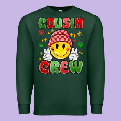 Cousin Crew Premium Sweatshirt Designed By Maliassmallbusiness