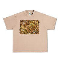 Burro handdrawn leopard pattern yellow Urban Heavy Tee - BarkalooDesign
