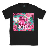 Black Breast Cancer Boxing Gloves Classic Tee - Artiststas