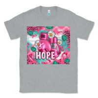 Heather Grey Breast Cancer Boxing Gloves Classic Tee - Artiststas