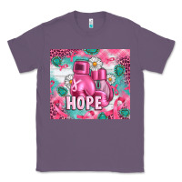 Lavender Breast Cancer Boxing Gloves Classic Tee - Artiststas