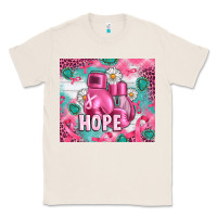 Natural Breast Cancer Boxing Gloves Classic Tee - Artiststas