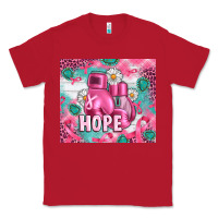 Red Breast Cancer Boxing Gloves Classic Tee - Artiststas