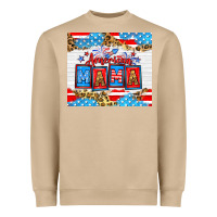Mushroom American Mama 20oz tumbler Heavyweight Sweatshirt - Neo Western