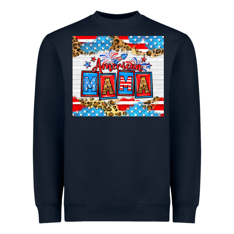 American Mama 20oz Tumbler Heavyweight Sweatshirt by Neo Western | Teevron