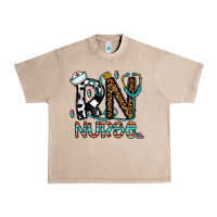 French Oak rn nurse Urban Heavy Tee - CowhideDigitalArt