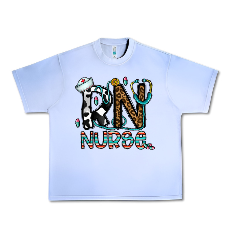 Rn Nurse Urban Heavy Tee by CowhideDigitalArt | Teevron