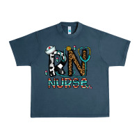 Midnight Navy rn nurse Urban Heavy Tee - CowhideDigitalArt
