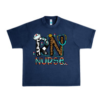 Navy rn nurse Urban Heavy Tee - CowhideDigitalArt