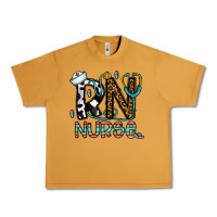 Peanut Butter rn nurse Urban Heavy Tee - CowhideDigitalArt