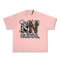 Salmon rn nurse Urban Heavy Tee - CowhideDigitalArt