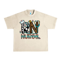Sandshell rn nurse Urban Heavy Tee - CowhideDigitalArt
