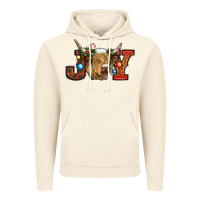 Vintage Artic christmas joy cow Vintage Hoodie - RanaPortraitStore