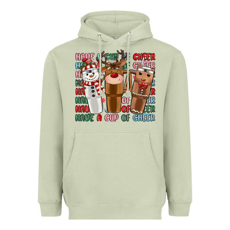 Have A Cup Of Cheer Heavyweight Hoodie by MaliasSmallBusiness | Teevron