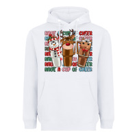 White have a cup of cheer Heavyweight Hoodie - MaliasSmallBusiness