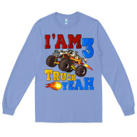 I'am Three Truck Yeah Long Sleeve Tee | Teevron