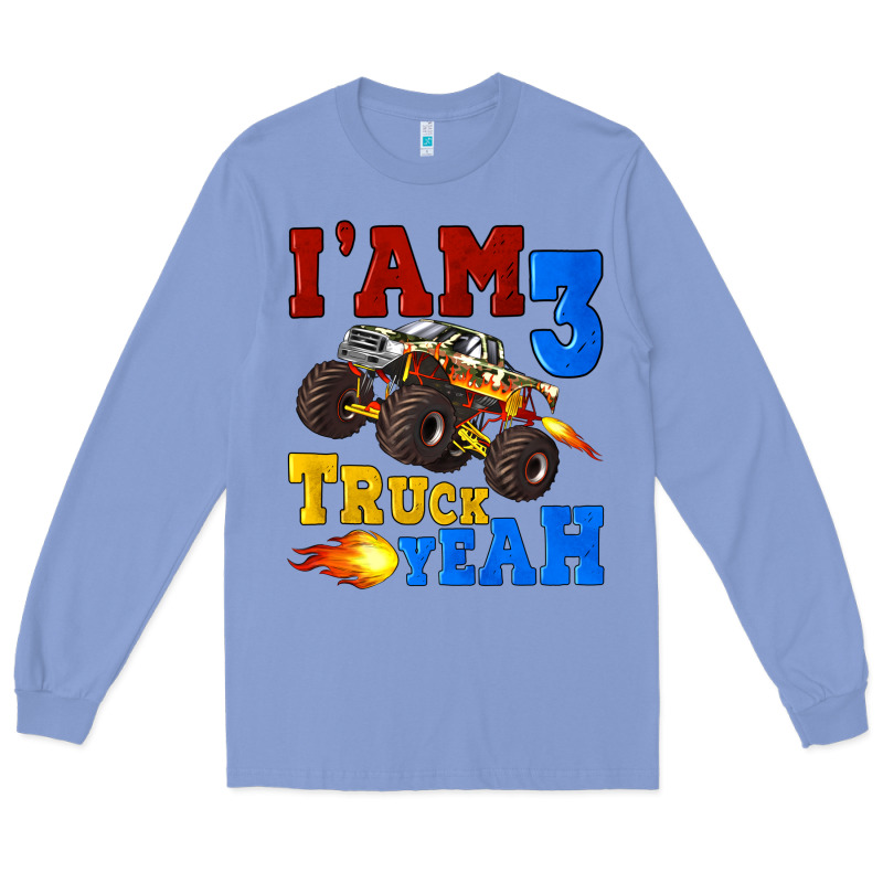 I'am Three Truck Yeah Long Sleeve Tee by Artiststas | Teevron