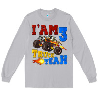 Moon Dust i'am three truck yeah Long Sleeve Tee - Artiststas