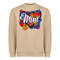 Mushroom American mini heart Heavyweight Sweatshirt - Neo Western