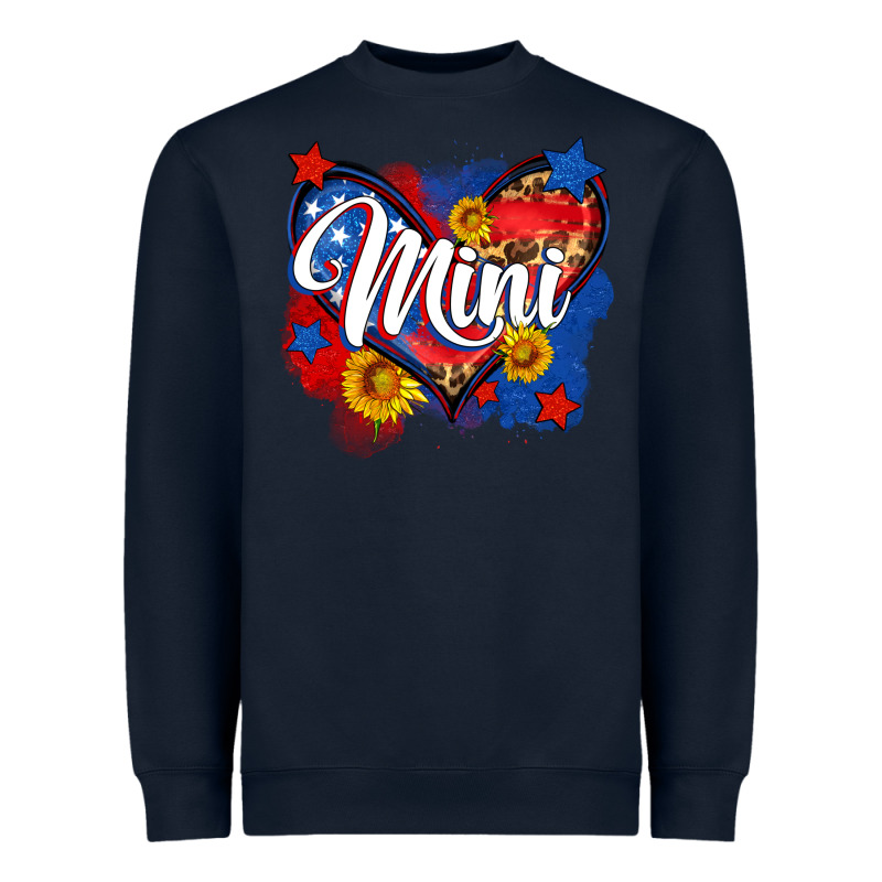 American Mini Heart Heavyweight Sweatshirt by Neo Western | Teevron
