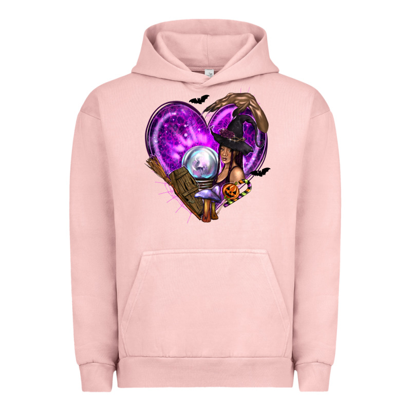 Halloween Heart With Witch Urban Hoodie by texasbilliewilder | Teevron