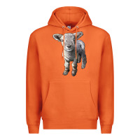 Carrot southdown baby sheep Premium Hoodie - LillyAllenDesigns