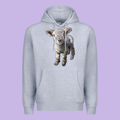 Southdown Baby Sheep Premium Hoodie Designed By Lillyallendesigns