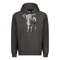 Smoke southdown baby sheep Premium Hoodie - LillyAllenDesigns
