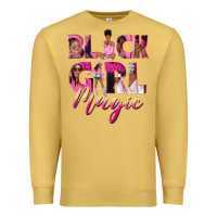 Antique Gold black girl magic Premium Sweatshirt - NancyCooperArtShop