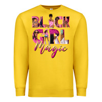 Lemon black girl magic Premium Sweatshirt - NancyCooperArtShop