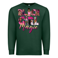 Sports Green black girl magic Premium Sweatshirt - NancyCooperArtShop