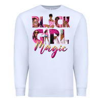 White black girl magic Premium Sweatshirt - NancyCooperArtShop