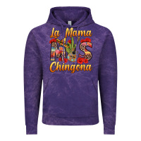 Cloud Purple La Mama mas Chingona Vintage Hoodie - texasbilliewilder