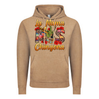 Vintage Coffee La Mama mas Chingona Vintage Hoodie - texasbilliewilder