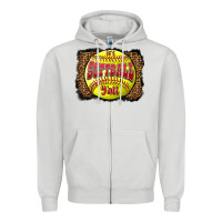 Dove Grey it's softball y'all Zipper Hoodie - LillyAllenDesigns