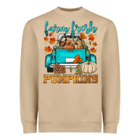 Mushroom farm fresh pumpkins Heavyweight Sweatshirt - HRA Design Shop
