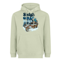 Sleigh Girl Sleigh Skeleton Heavyweight Hoodie | Teevron