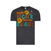 Vintage Black aim higher dream bigger Vintage Tee - HRA Design Shop