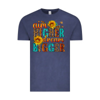 Vintage Denim aim higher dream bigger Vintage Tee - HRA Design Shop