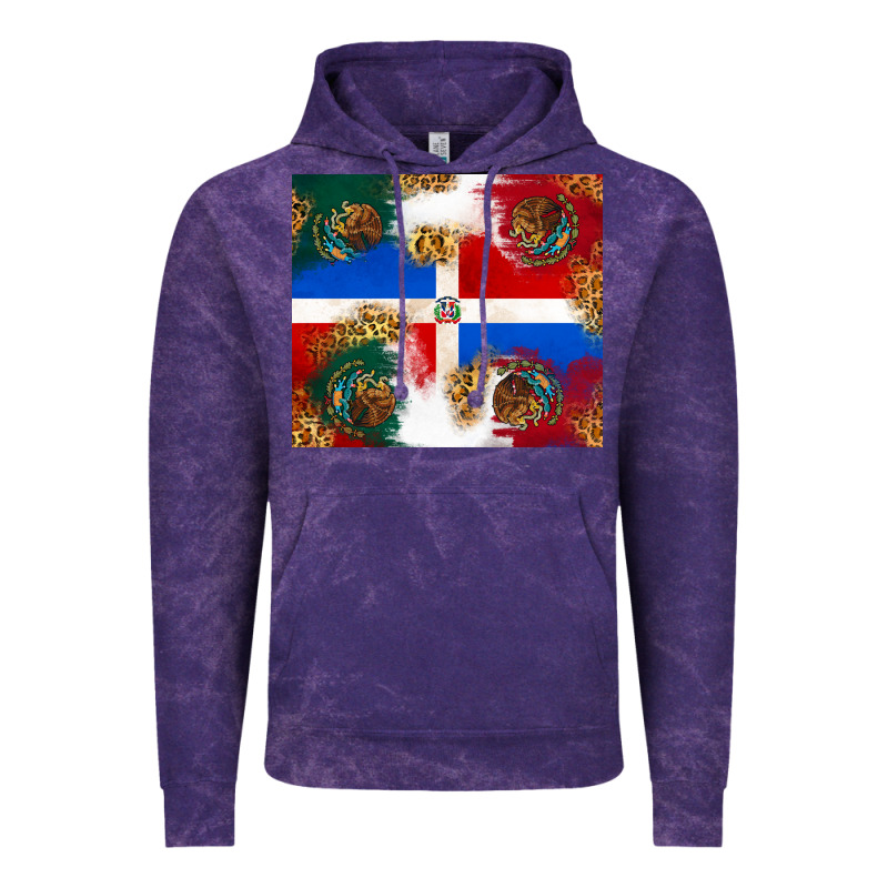 Mexican And Dominican Republic Vintage Hoodie by texasbilliewilder | Teevron