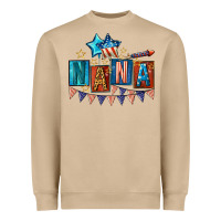 American Nana 4th Of July Heavyweight Sweatshirt | Teevron
