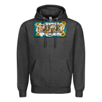 Charcoal Heather western love nurse license plate template Zipper Hoodie - BarkalooDesign