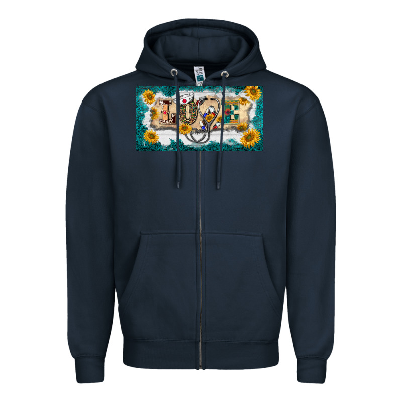 Western Love Nurse License Plate Template Zipper Hoodie by BarkalooDesign | Teevron
