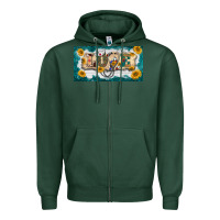 Sports Green western love nurse license plate template Zipper Hoodie - BarkalooDesign