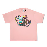 Salmon Rn Urban Heavy Tee - CowhideDigitalArt