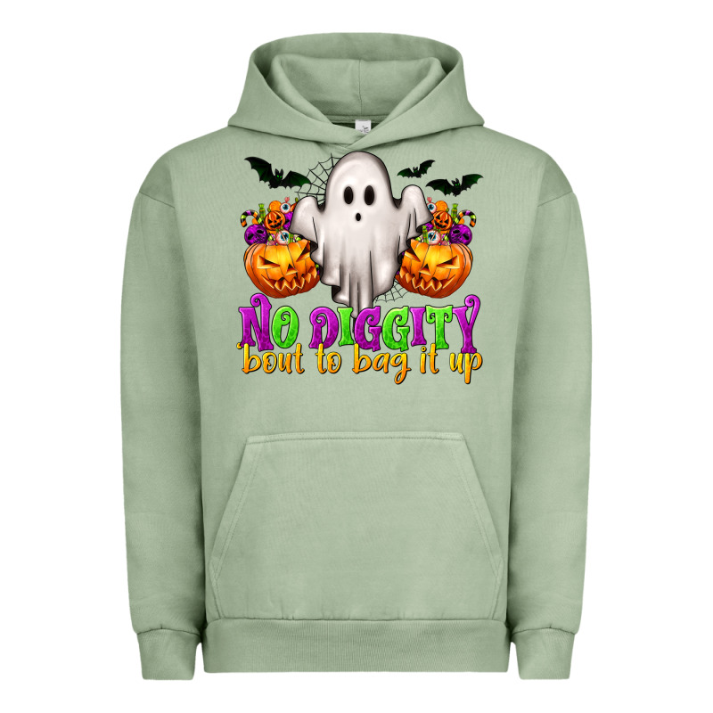 No Diggity 'bout To Bag It Up Urban Hoodie by texasbilliewilder | Teevron