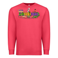 Cardinal louisiana mardi gras Premium Sweatshirt - MaliasSmallBusiness