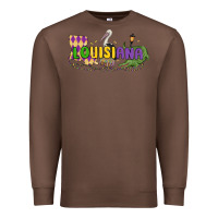Chestnut louisiana mardi gras Premium Sweatshirt - MaliasSmallBusiness
