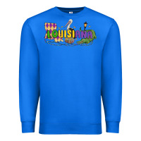 True Royal louisiana mardi gras Premium Sweatshirt - MaliasSmallBusiness