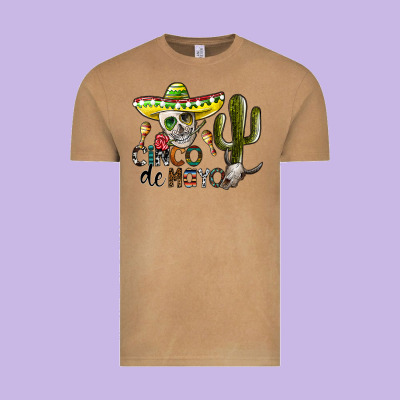 Cinco De Mayo Vintage Tee Designed By Sublimationcraftshop
